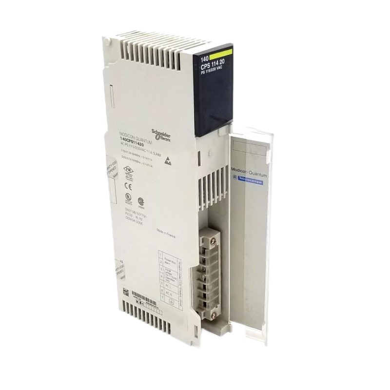 Schneider Electric 140CPS11420 Power Supply Module Modicon Quantum Programmable Logic Controller