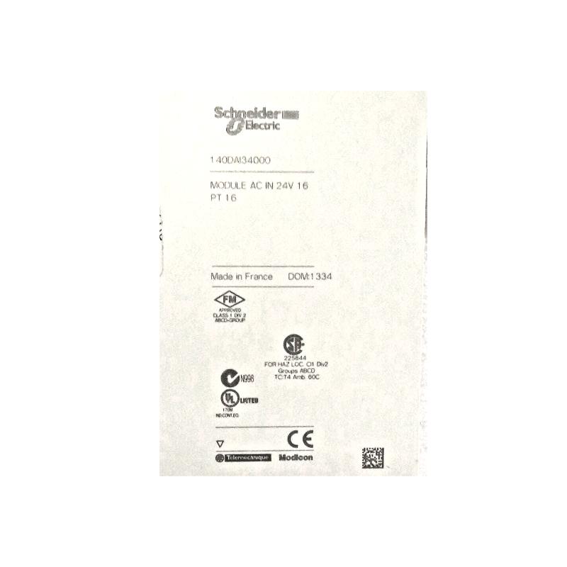 Schneider Electric 140DAI34000C Discrete Input Module Modicon Quantum
