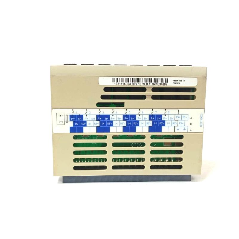 OVATION 1C31116G03 Westinghouse Emerson Analog Input Module