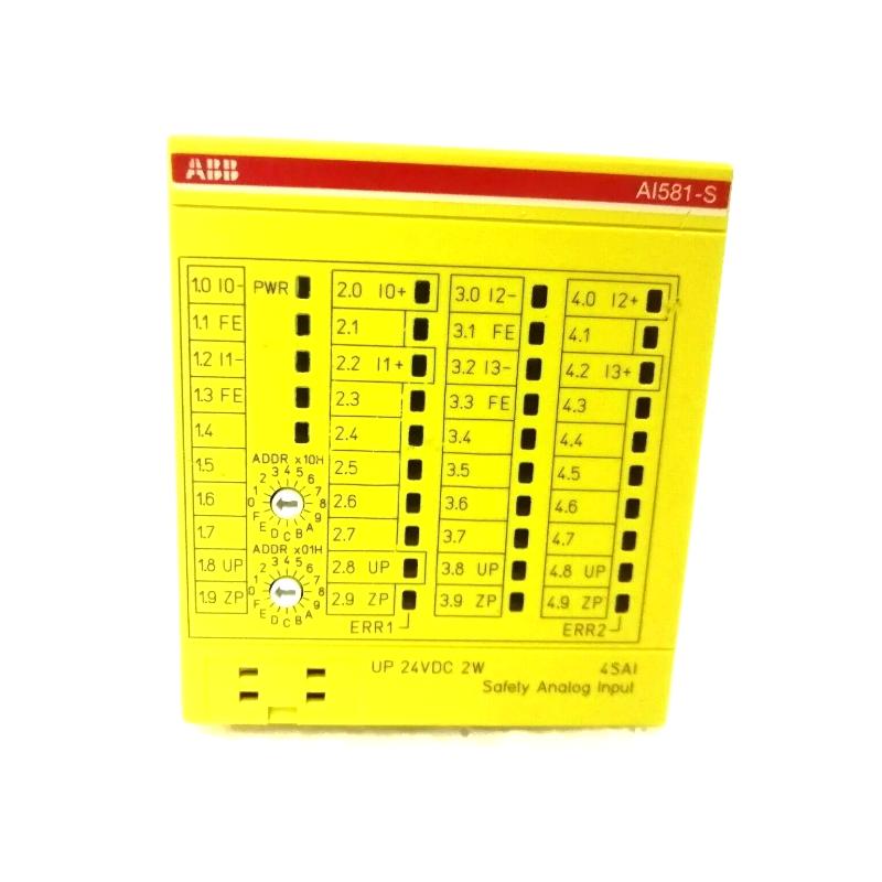 ABB AI581-S/AI581-S-XC 1SAP282000R0001 Safety Analog Input Module