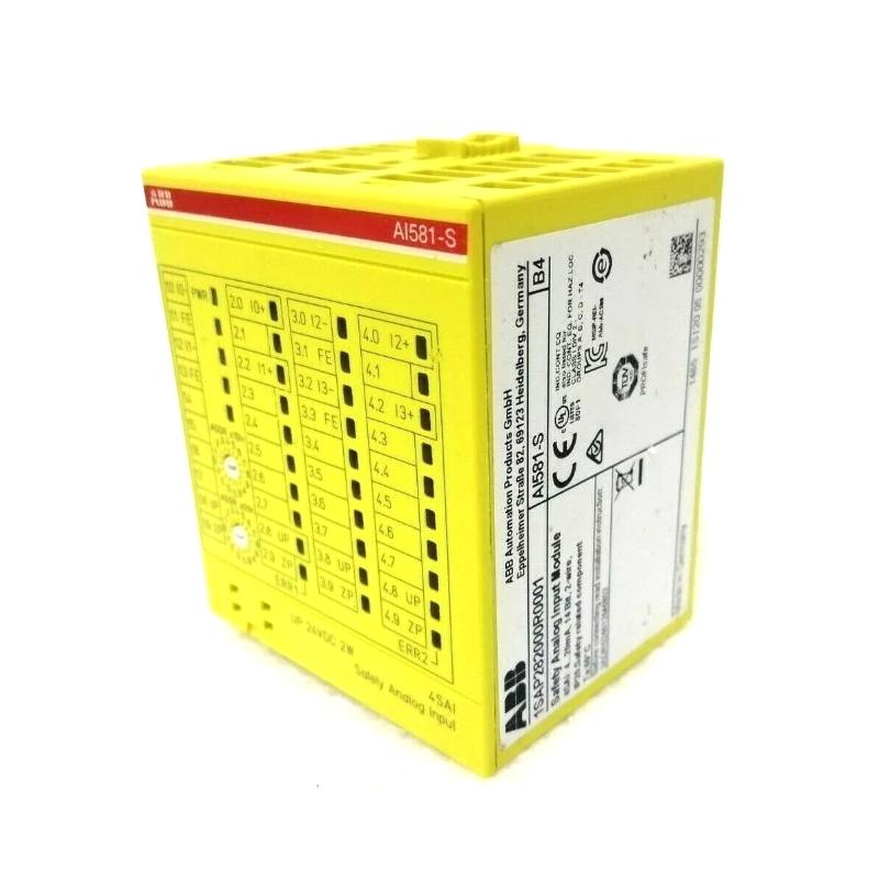 ABB AI581-S/AI581-S-XC 1SAP282000R0001 Safety Analog Input Module