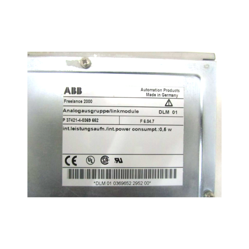ABB DLM01 P-37421-4-0369-652 Link Module