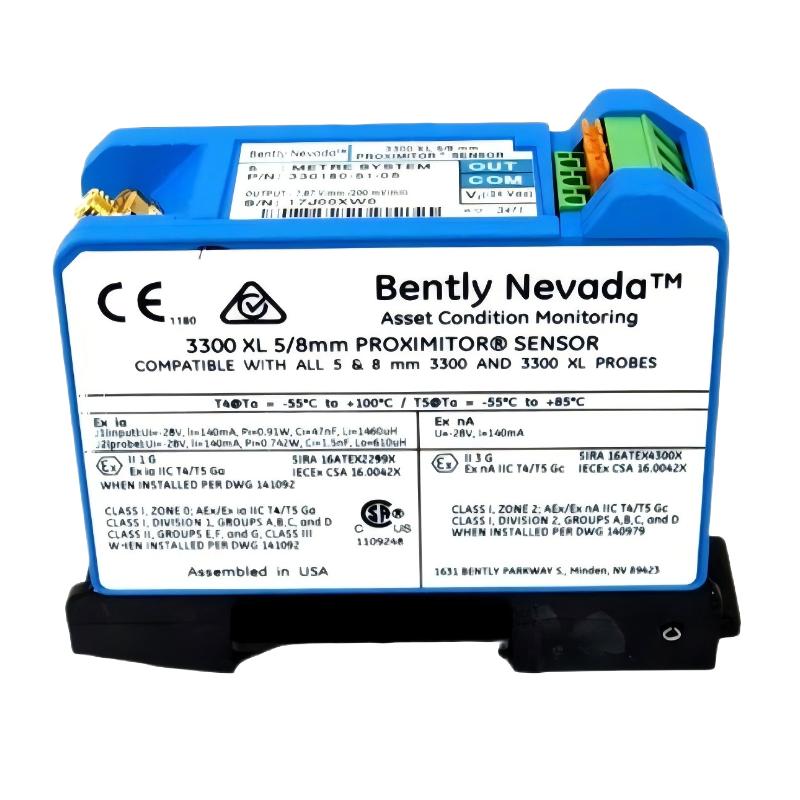 Bently Nevada 330180-12-05	3300 XL 8mm Proximitor Sensor