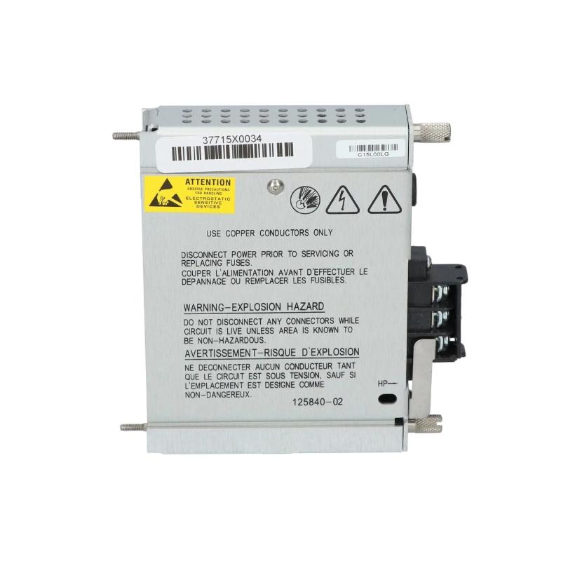Bently Nevada 3500/15 125840-02 Low-Voltage AC Power Input Module (3500/15 AC And DC Power Modules)