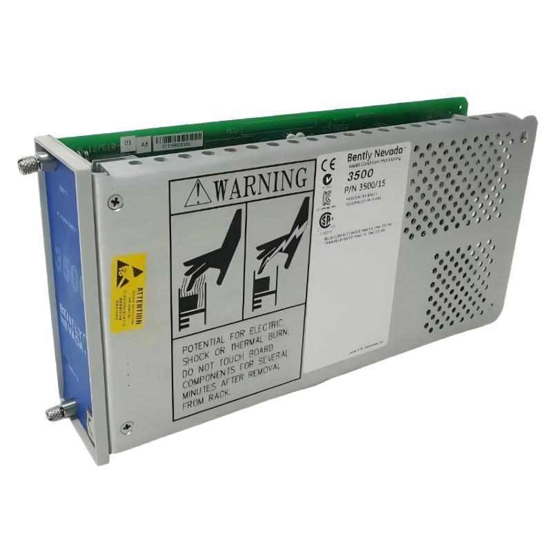 Bently Nevada 3500/15 127610-01 AC Power Module + I/O Module