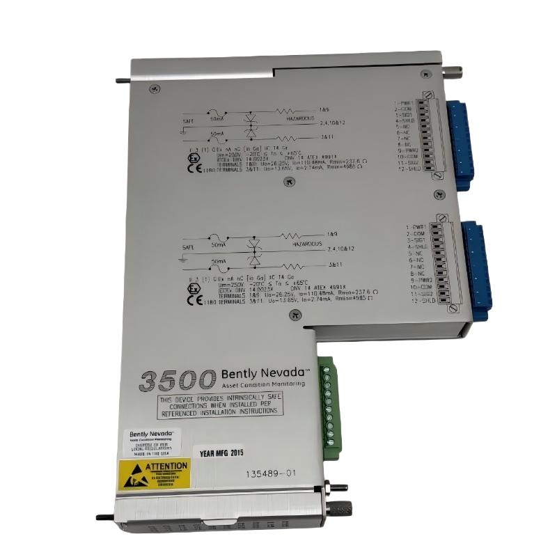 Bently Nevada 3500/25 126648-02 Lsolated Keyphasor I/O Module