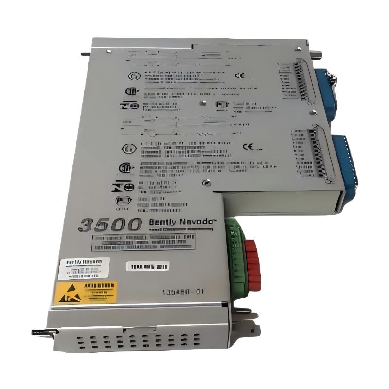 Bently Nevada 3500/42 135489-01 Preamplifier Seismic Monitor I/O Module