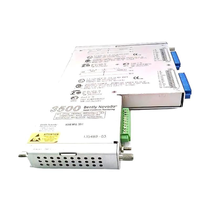 Bently Nevada 3500/42M 135489-03 Preamplifier Seismic Monitor I/O Module