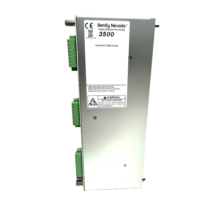 Bently Nevada 3500/42M 140734-02+128229-01 Preamplifier Monitor + I/O Module