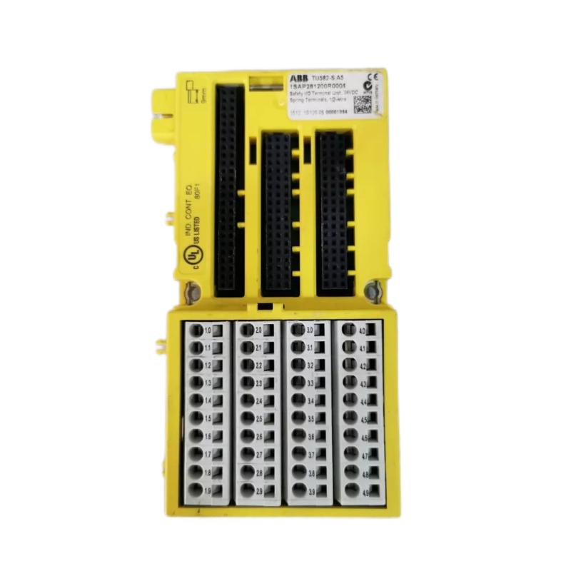 ABB TU582-S 1SAP281200R0001 Safety I/O Terminal Unit