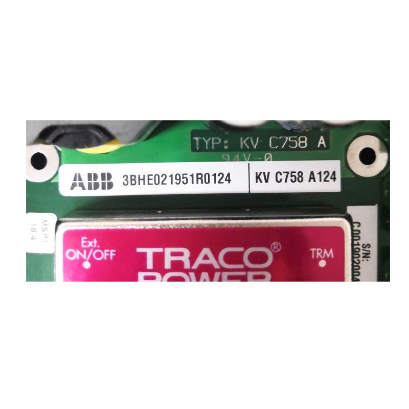 ABB KV C758 A124 3BHE021951R0124 IPS Dual-Channel Module