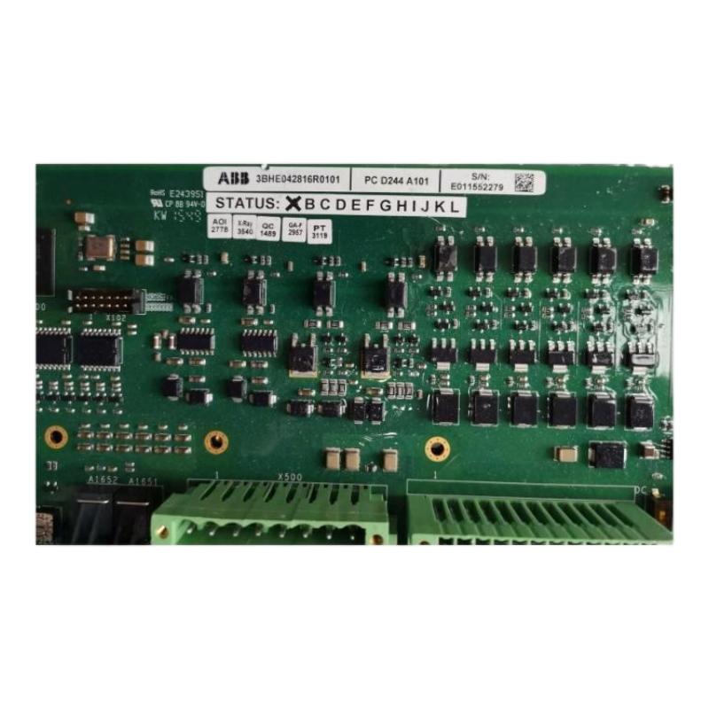 ABB PC D244 A101	3BHE042816R0101	Excitation Controller Module