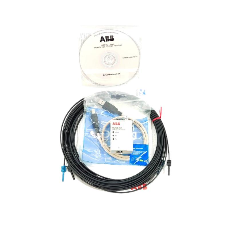 ABB RUSB-02 3AUA0000040000 USB-to-DDCS Communication Adapter