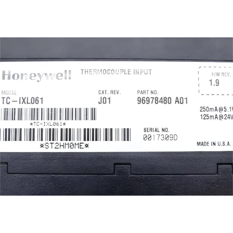 Honeywell TC-IXL061 96978480 A01 Experion LS Thermocouple Input Module