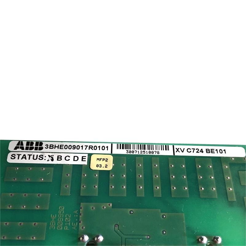 ABB XV C724 BE101 3BHE009017R0101 Printed Circuit Board