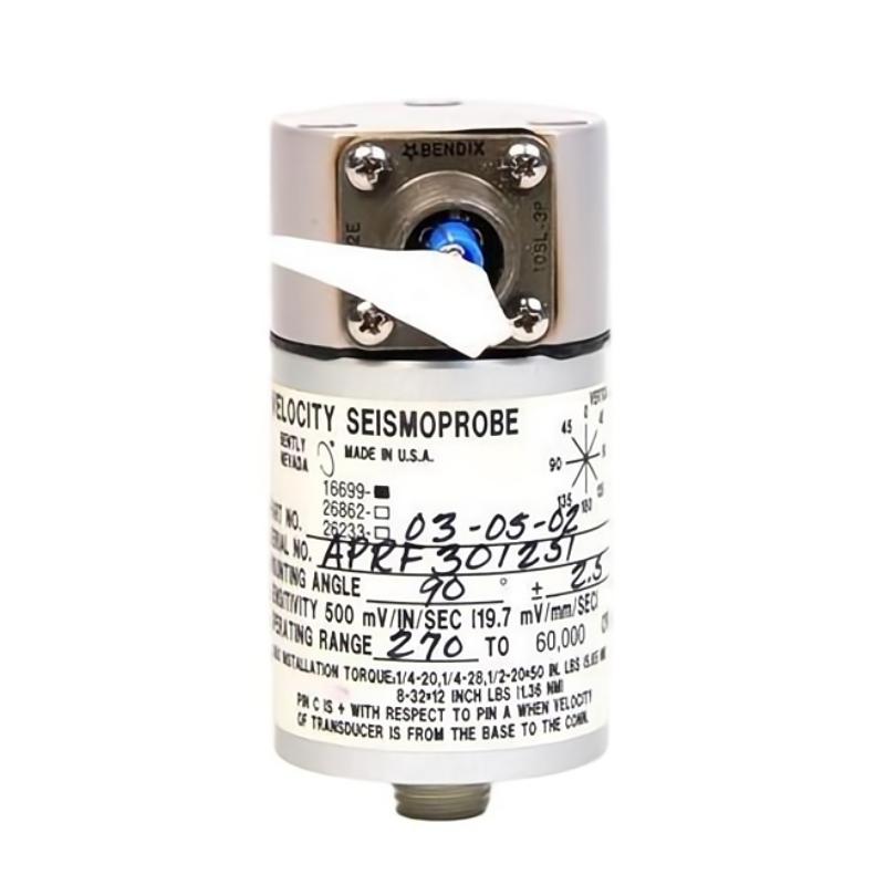 Bently Nevada 16699-03-05-03 Velocity Seismic Detector
