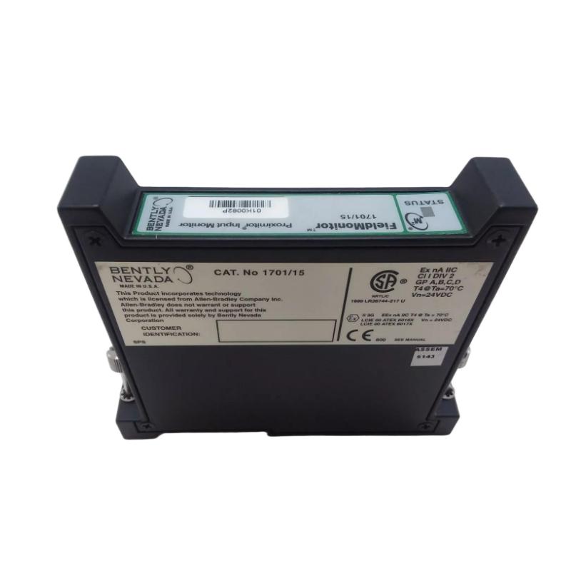Bently Nevada 1701/15-01 Field Monitor Preamplifier Input Monitor