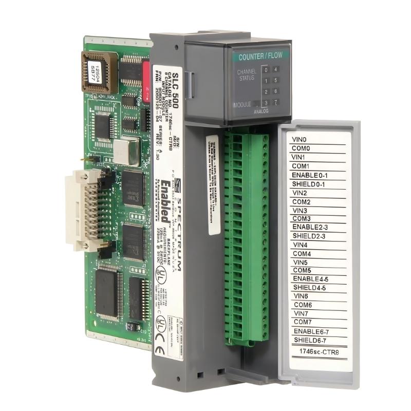Allen Bradley 1746SC-CTR8 PLC Module/Rack