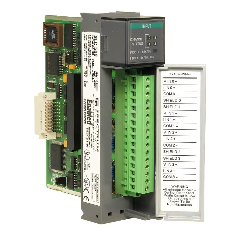 Allen Bradley 1746SC-INI4VI PLC Module/Rack