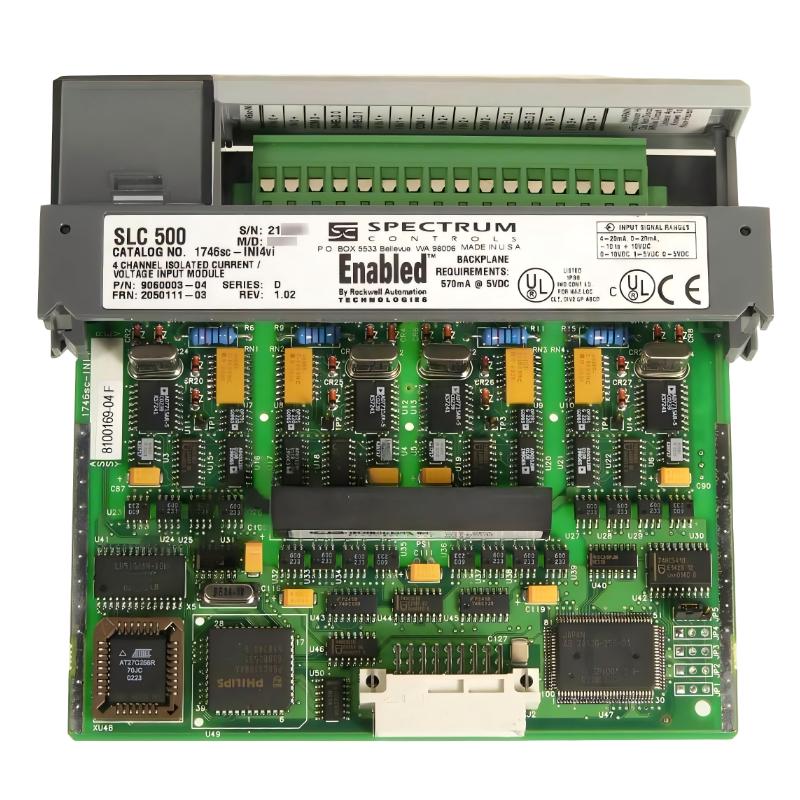 Allen Bradley 1746SC-INI4VI PLC Module/Rack