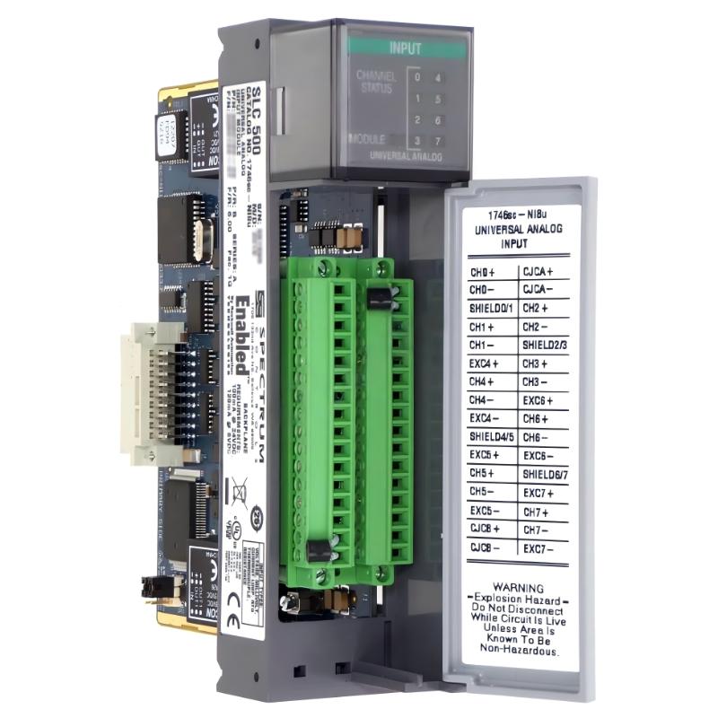 Allen Bradley 1746SC-NI8U PLC Module/Rack