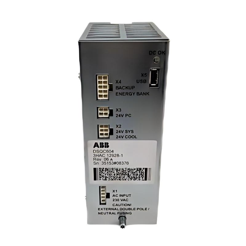 ABB DSQC 604 3HAC12928-1	Robot Power Supply