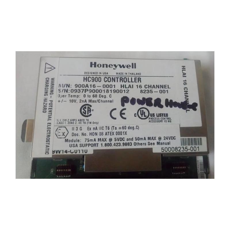 Honeywell 900A16-0001	HC900 High-Level Analog Input Module