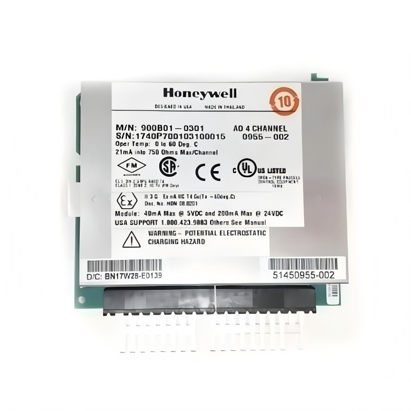 Honeywell 900B01-0301	HC900 Analog Output Module