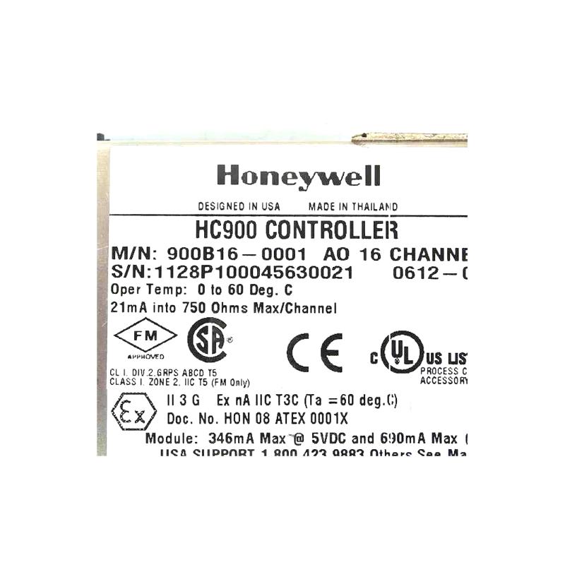 Honeywell 900B16-0001 HC900 Analog Output Module
