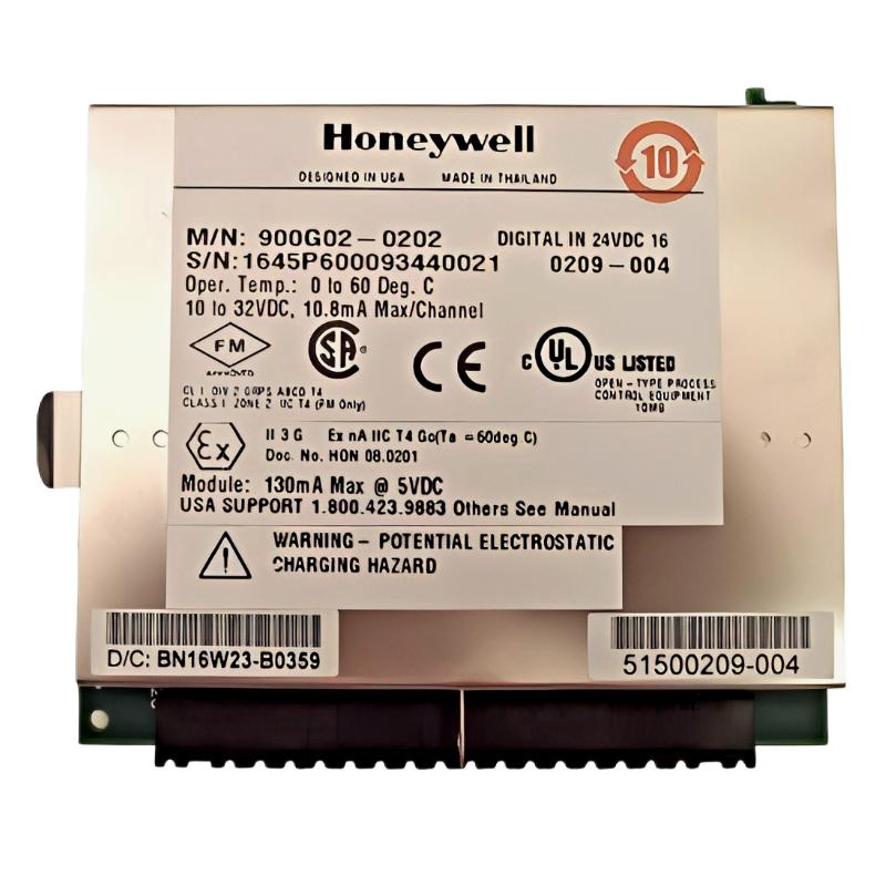 Honeywell 900G02-0202 HC900 Digital Input Module – DC Voltage Type