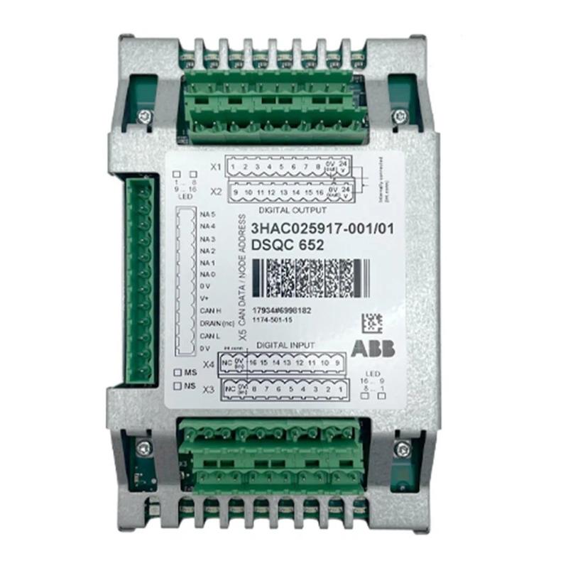 ABB DSQC 652 3HAC025917-001 I/O Unit