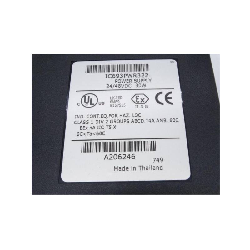 GE IC693PWR322 Power Supply