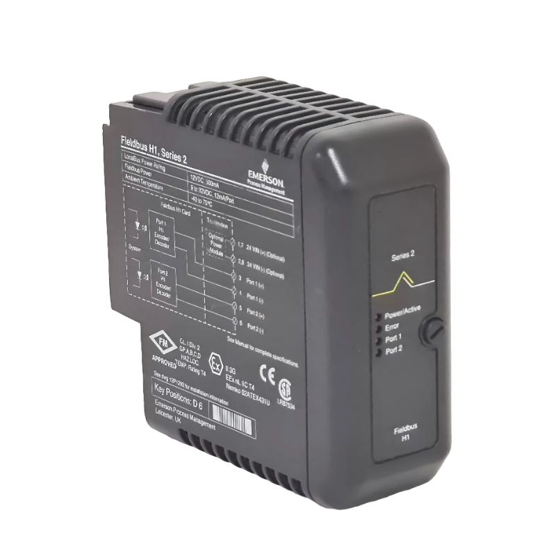 Emerson VE4003S2B10 16-Channel 4-Wire AI Series 2 Plus Terminal Block