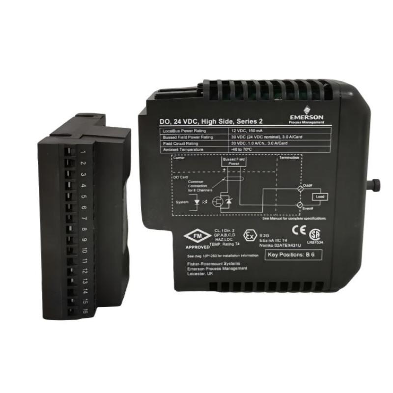 Emerson VE4032S1T2B1 Redundant Standard I/O Termination Block