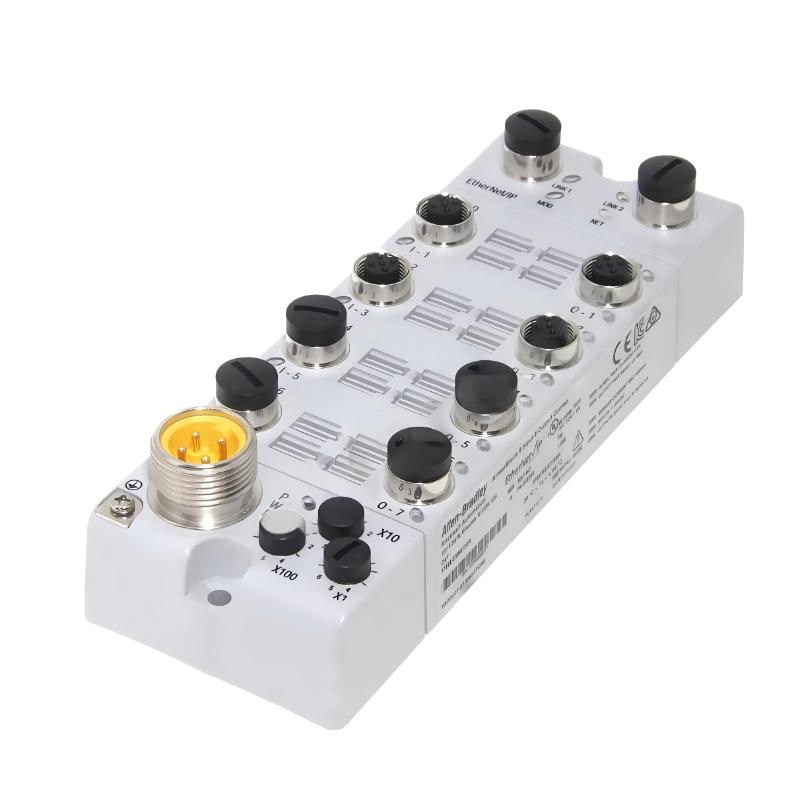 Allen-Bradley 1732E-8X8M12DR Ethernet/IP ArmorBlock I/O Module