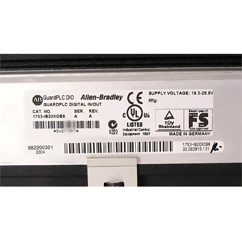 Allen-Bradley 1753-IB20XOB8 GuardPLC Digital I/O Combination Module