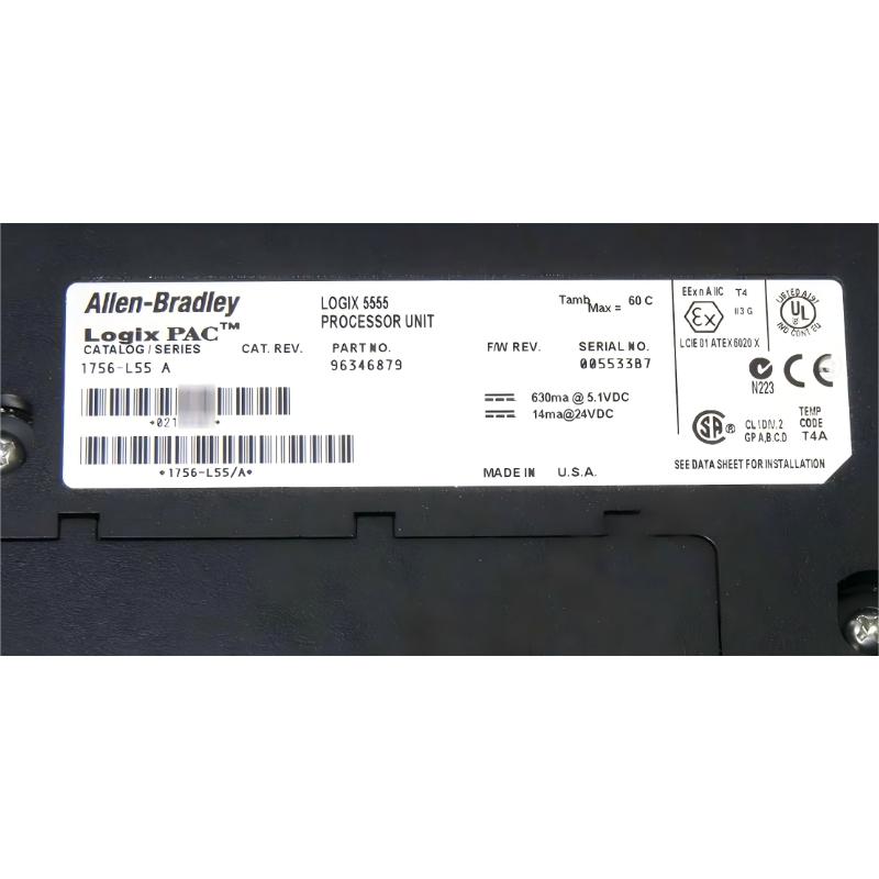 Allen Bradley 1756-L55 ControlLogix ControlNet Communication Module