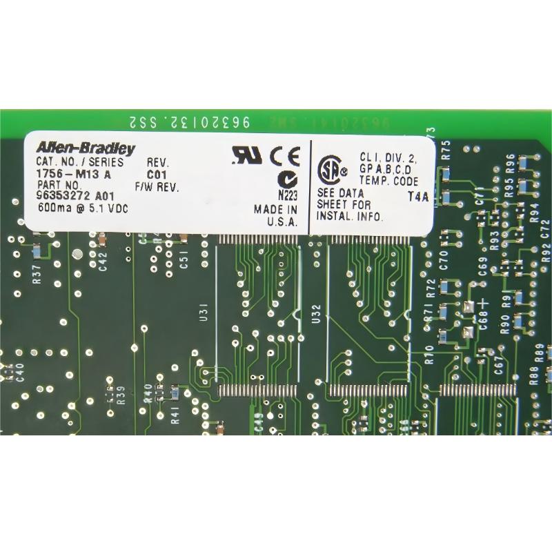 Allen Bradley 1756-M13 ControlLogix ControlNet Communication Module