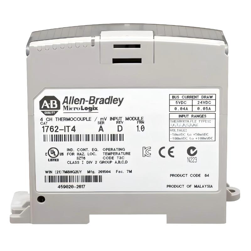 Allen-Bradley 1762-IT4 MicroLogix 1200 Thermocouple/MV Input Module