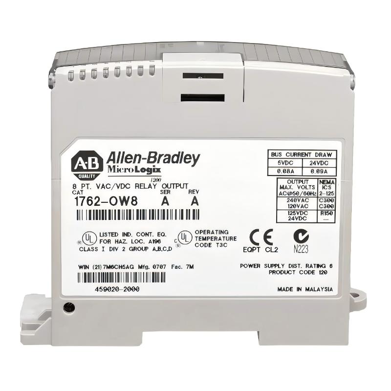Allen-Bradley 1762-OW8 MicroLogix 1200 8-Point Relay Output Module