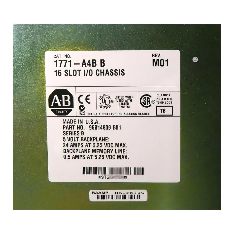 Allen-Bradley 1771-A4B 16-Slot I/O Chassis