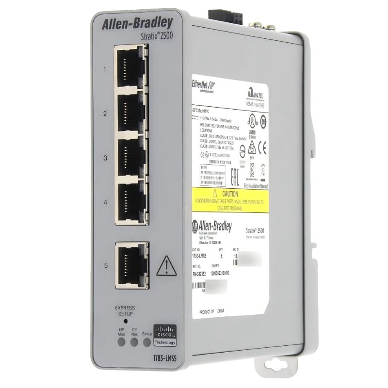 Allen Bradley 1783-LMS5 Stratix 2500 Lightweight Managed Ethernet Switch