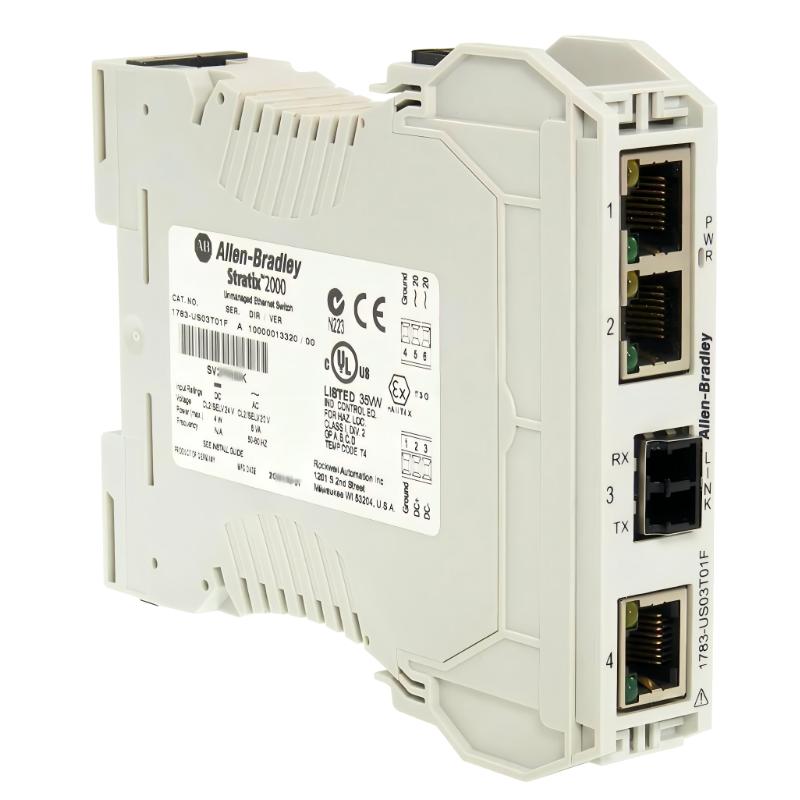 Allen Bradley 1783-US03T01F Stratix 2000 Unmanaged Ethernet Switch