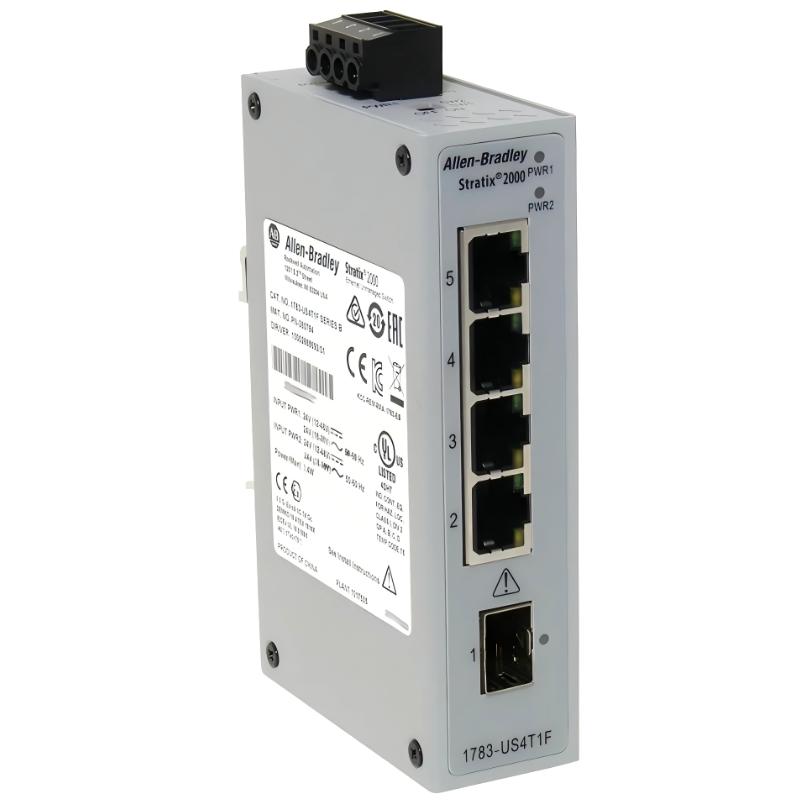 Allen Bradley 1783-US4T1F/B Stratix 2000 Unmanaged Ethernet Switch