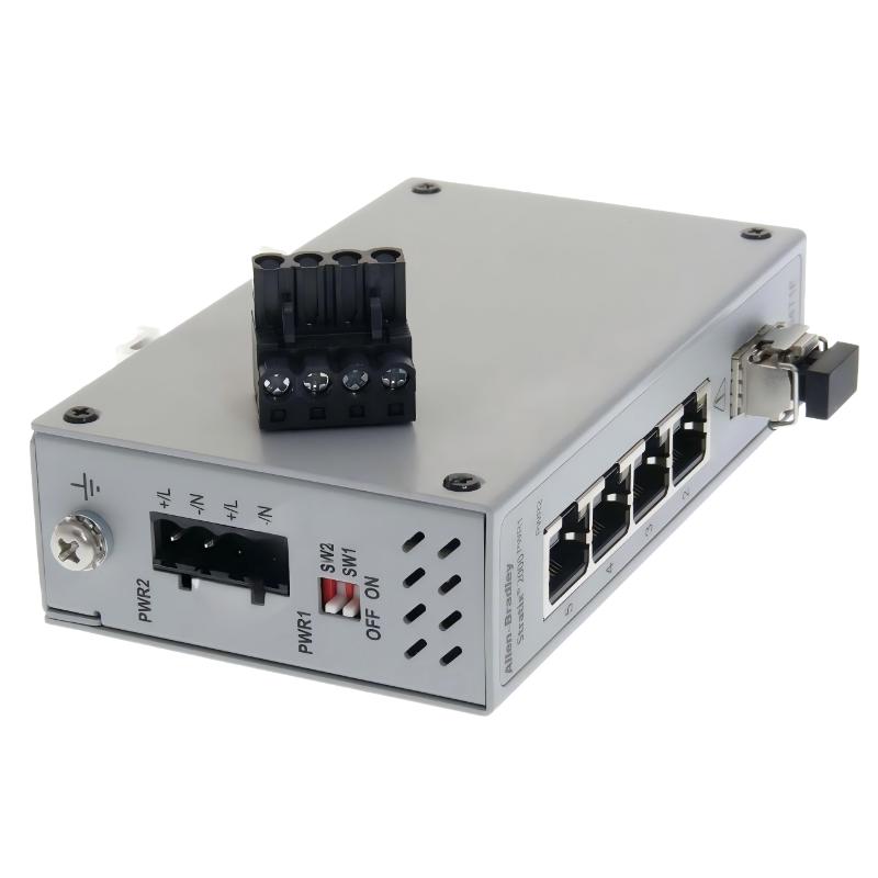 Allen Bradley 1783-US4T1F/B Stratix 2000 Unmanaged Ethernet Switch