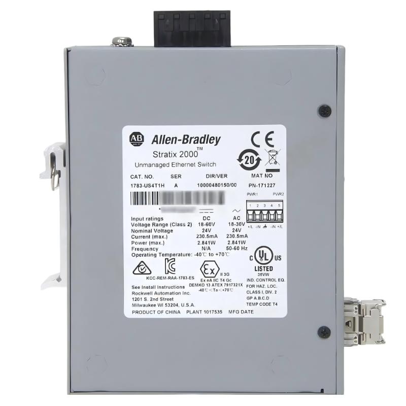 Allen Bradley 1783-US4T1H Stratix 2000 Unmanaged Ethernet Switch