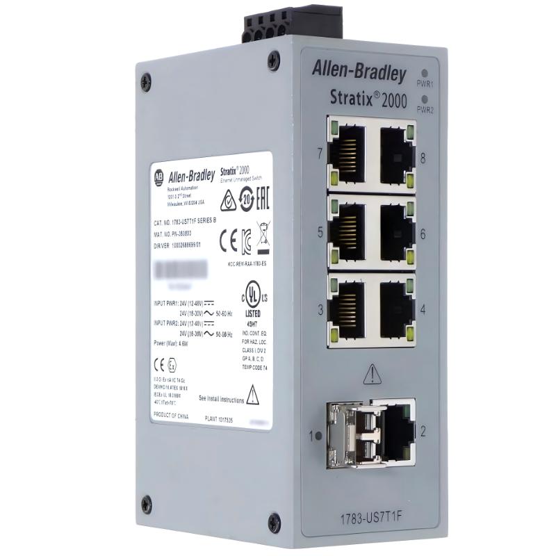 Allen Bradley 1783-US7T1F Stratix 2000 Unmanaged Ethernet Switch
