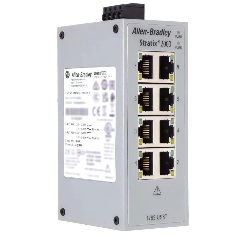 Allen Bradley 1783-US8T/B Stratix 2000 Unmanaged Ethernet Switch