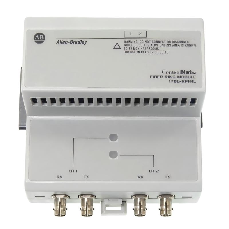 Allen Bradley 1786-RPFRL ControlNet Long-Distance Fiber Optic Ring Repeater Module