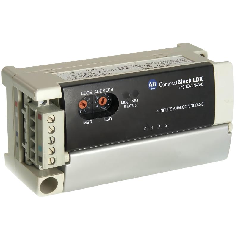 Allen Bradley 1790D-TN4V0 CompactBlock LDX I/O Basic Module